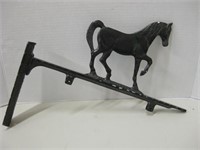 16" x 14" Metal Horse Mounted Sign Holder