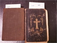 Two vintage religious manuals: "The Garden of