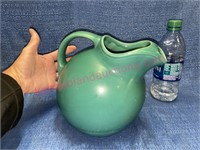 Old Homer Laughlin harlequin pitcher (7.5in tall)