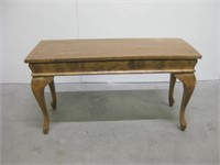 36" Wide Vtg Wood Piano Bench w/ Storage