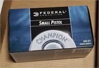 1,000 Federal No.100 Small Pistol Primers