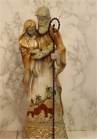 Holy Family 18" figurine