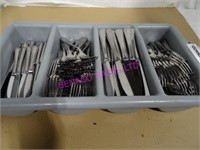 LOT, 1 CUTLERY TRAY W/ APRX. 190