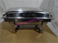 LOT, 5 PCS 16"X12" S/S CHAFING DISH +INSERT +LID