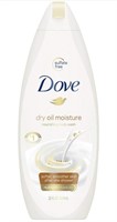 (5) Dove Nourshing Body Wash, Dry Oil Moisture 22