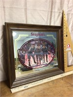Seagrams mirrored bar sign