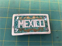 Mexico belt buckle