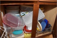 CONTENTS OF LOWER CABINET AND BOTH DRAWERS: