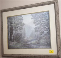 1979 RONALD CAMPBELL LANDSCAPE PRINT #409/1000 -