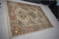 SMALL CARPET 60" X 84" - FRINGED DIAMONDS