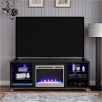 Ameriwood Home Lumina Fireplace TV Stand