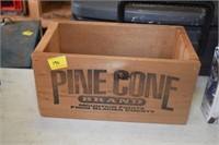 PINE CONE BRAND CRATE
