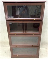 Four Shelf Barrister Style Bookcase
