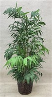 Faux 5ft Palm Tree in Planter