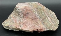 Large Rhodonite(?) Mineral Rock