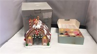 Gingerbread House & Box Of Candles