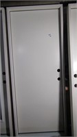 Exterior Prehung Door, 32"w X 80"h, Metal Clad, Le