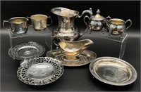 Antique/Vintage Silver Plated Serving Items