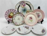 Asst. Antique Porcelain Plates