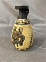 6 1/2 in, BLACK FIGURE VASE