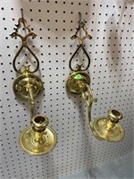 PR OF QUALITY BRASS SCONCES