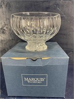 WATERFORD MARQUIS SHERIDAN FOOTED BOWL IN BOX