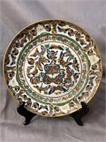 EARLY 19th CENTURY THOUSAND BUTTERFLIES PLATE