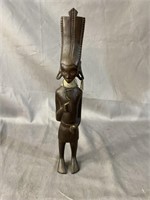 CARVED AFRICAN FIGURE