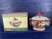 NEW IN THE BOX LARGE CARDINAL TUREEN