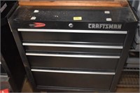 CRAFTSMAN 4 DRAWER CHEST WITH CONTENTS