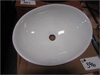 Signature Hardware Valor Oval Porcelain Sink. Whit
