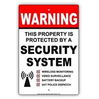 NOTICE: WE HAVE A SECURITY SYSTEM