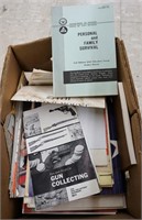 Various Gun Books & Paperwork