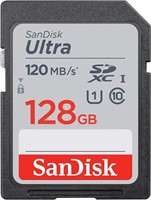 NIDB SanDisk 128GB Ultra SDXC UHS-I Memory Card -