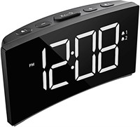 Digital Dual Alarm Clock, Easy to Set, 6-Level Bri