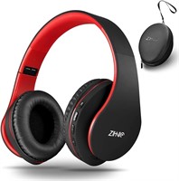 Bluetooth Over-Ear Headphones with Deep Bass, Fold