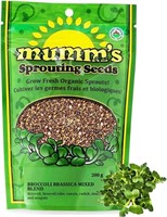 Mumm's Sprouting Seeds - Broccoli Brassica Mixed B