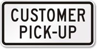 Customer Pick Up  & Payment Information