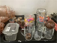 Fridge Dish, Tankard, Glassware.