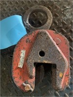 USED Plate Clamp, Vertical Only Lifting,