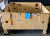 Large Industrial Steel Parts Container