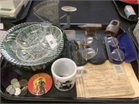 Glassware, War Rations, Hopalong Cassidy Mug.