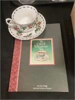 2 Christmas Tea Cup & Saucer/Book Sets.