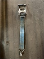 Ratchet Tie-Down Strap, Polyester, EN 12195-2