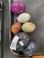 Marble eggs.
