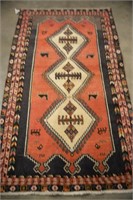 Shiraz Hand Woven Rug 3.6 x 6.4 ft