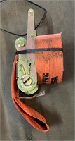 (1) USED SPANSET Tie Down Strap, 27 ftL x 4 inW