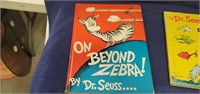 Dr. Seuss Books- "On Beyond Zebra","One fish Two
