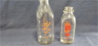 2- Glass Jars, Geo Fromm Dairy Inc., Hershey
