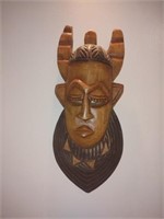 Beautiful hand carved african mask